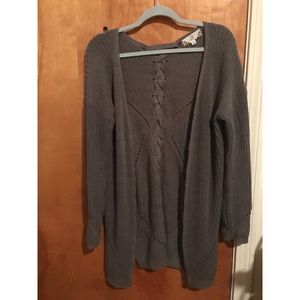 Gray Cardigan